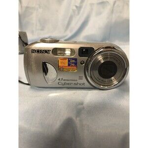 Retro‎ Sony Cyber-Shot DSC-P73 4.1 Digital Point-And-Shoot Camera parts/repair